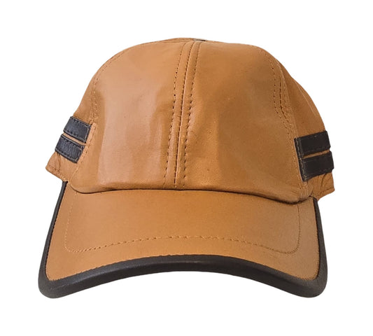 Gorra de cuero auténtico de Colombia.