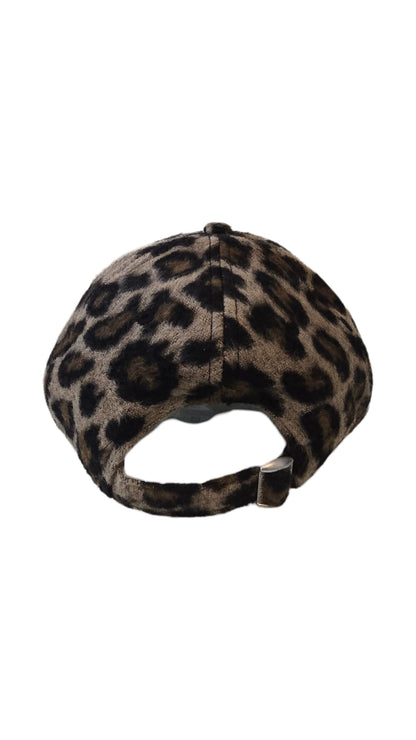 Gorra ajustable animal print de Yankees para mujer